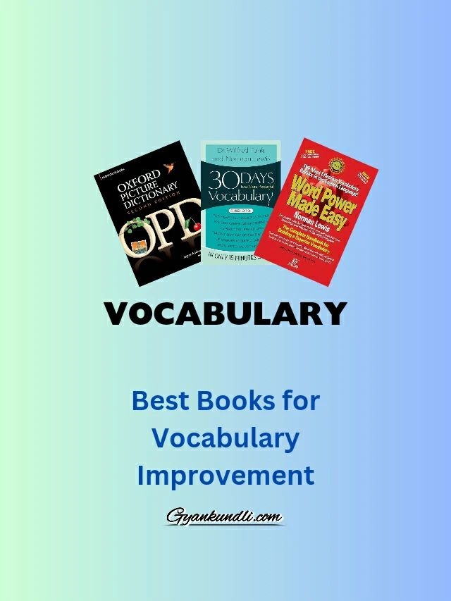 10 Best English Vocabulary Books Gyankundli