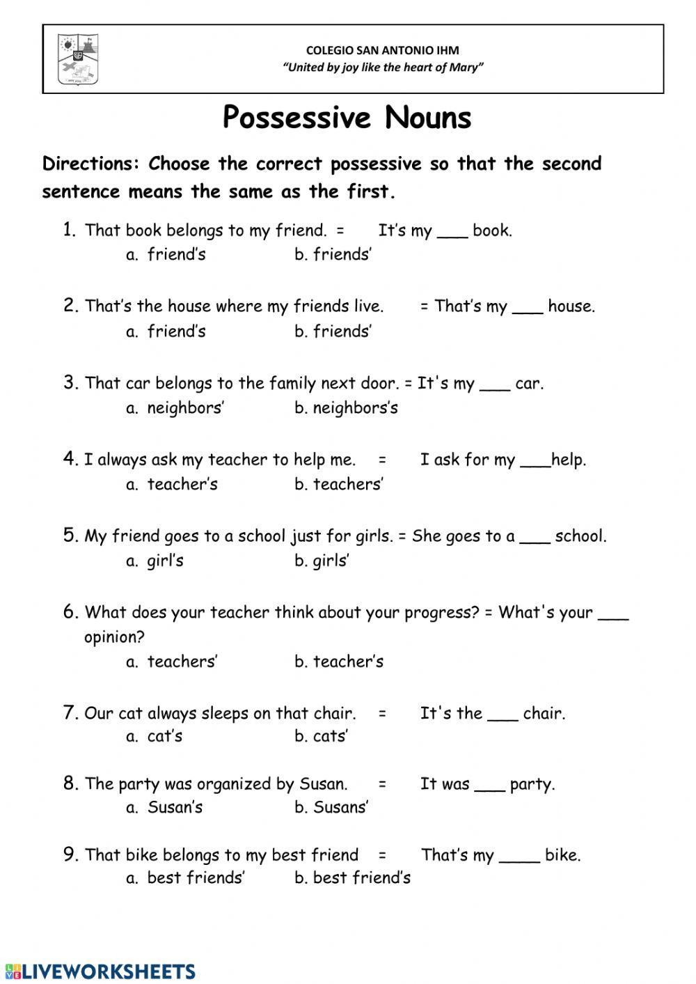 10 Printable Noun Sorting Worksheets Nouns Practice Etsy Worksheets 