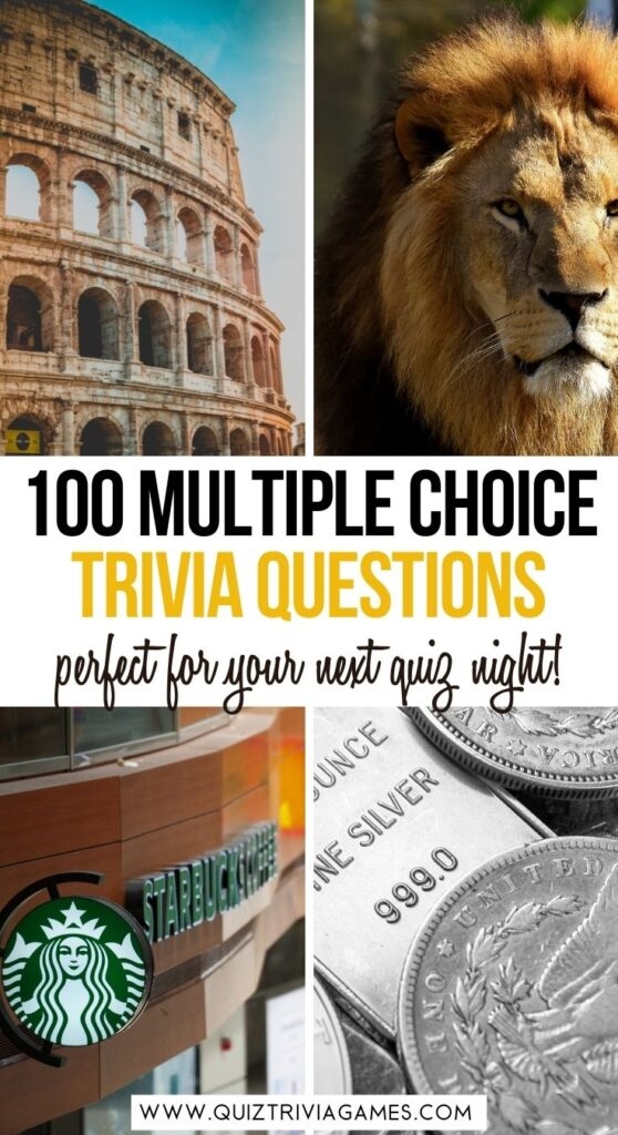 multi choice trivia with answers