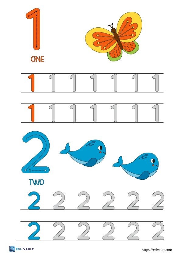 number tracing worksheets pdf
