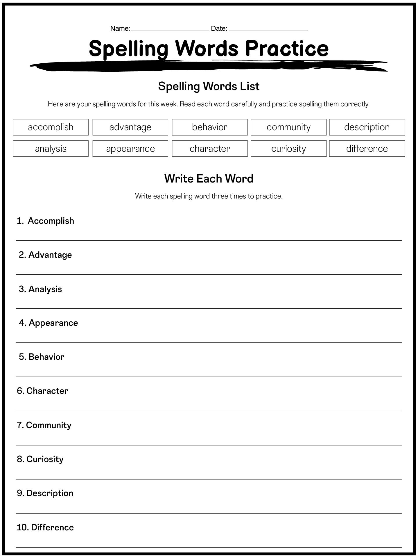 18 5th Grade Vocabulary Worksheets Printable Free PDF At Worksheeto