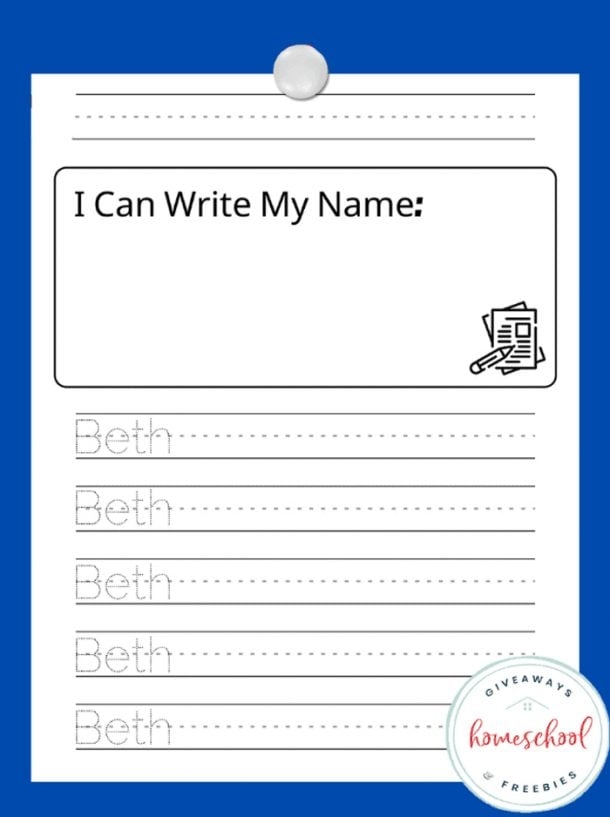 free printable name worksheets preschoolers