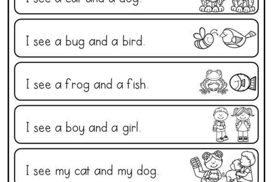1st Grade Reading Comprehension Worksheets Printable PDF Amazing 1st