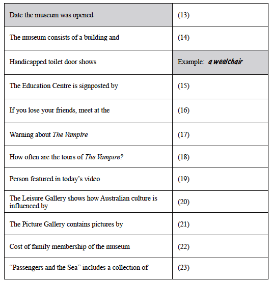 27 IELTS 8 SAMPLE TEST