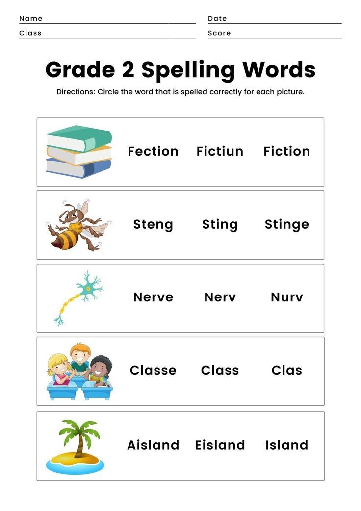 2nd Grade Spelling Words Spelling Worksheets Grade Sp Vrogue co
