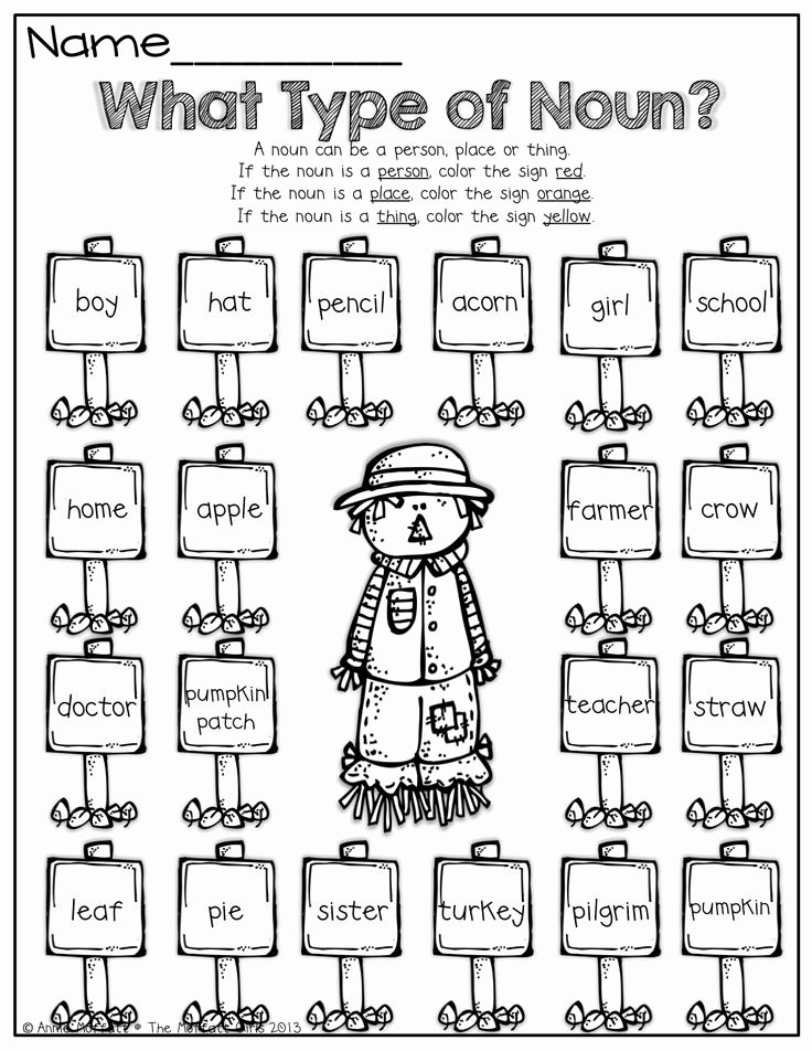50 Types Of Nouns Worksheet Chessmuseum Template Library
