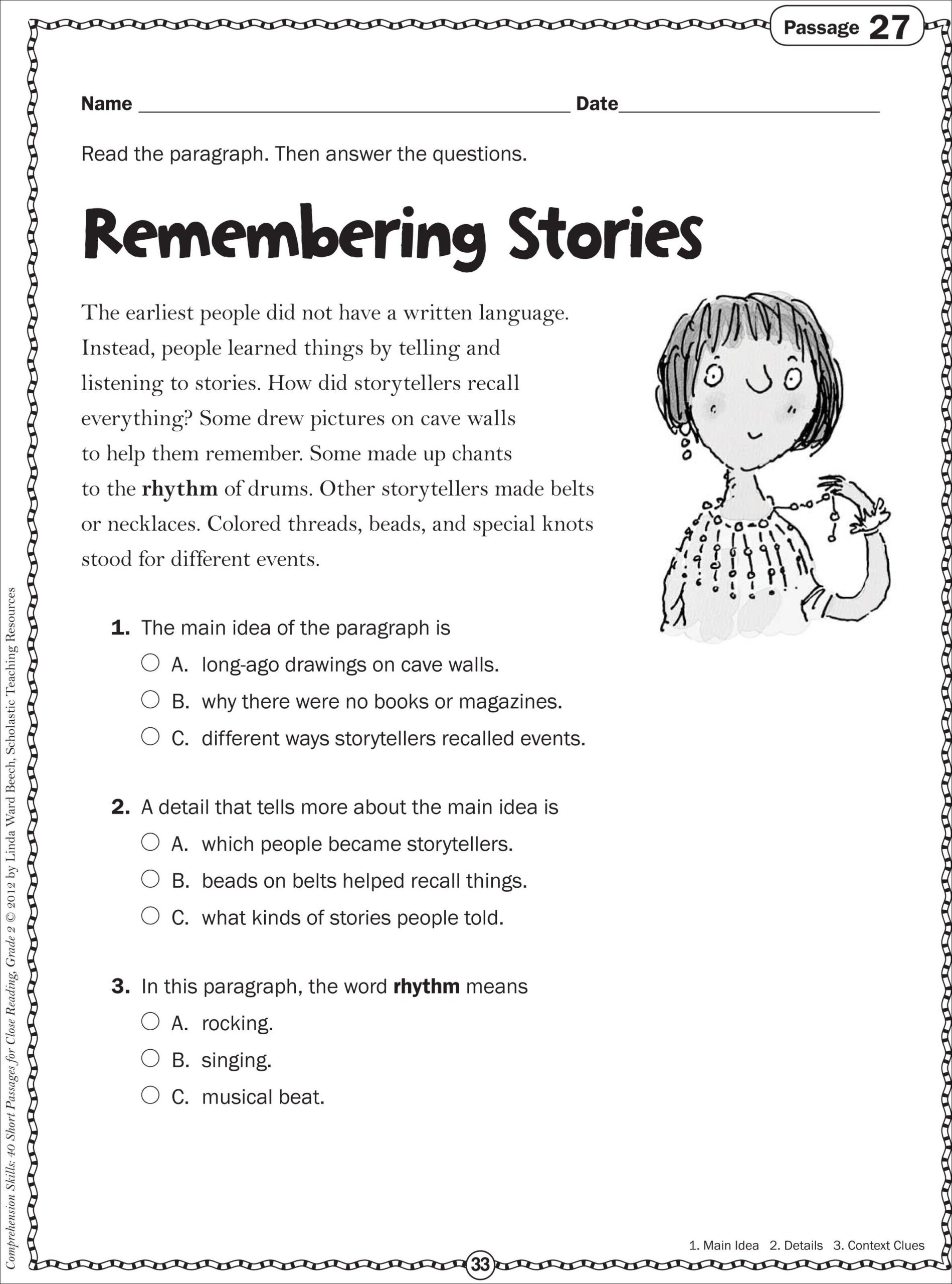 free 5th grade reading material