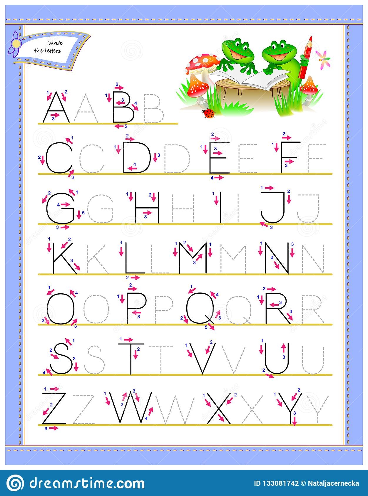 Alphabet Tracing Printable