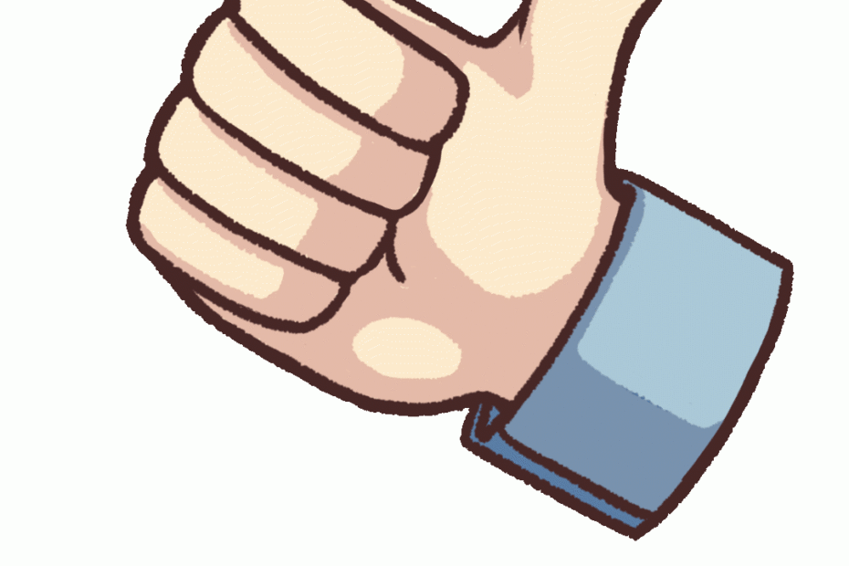 Animated Illustration Of Good Sign UGOKAWA