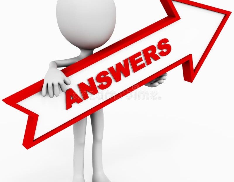 Answers Stock Illustration Illustration Of Information 28111612