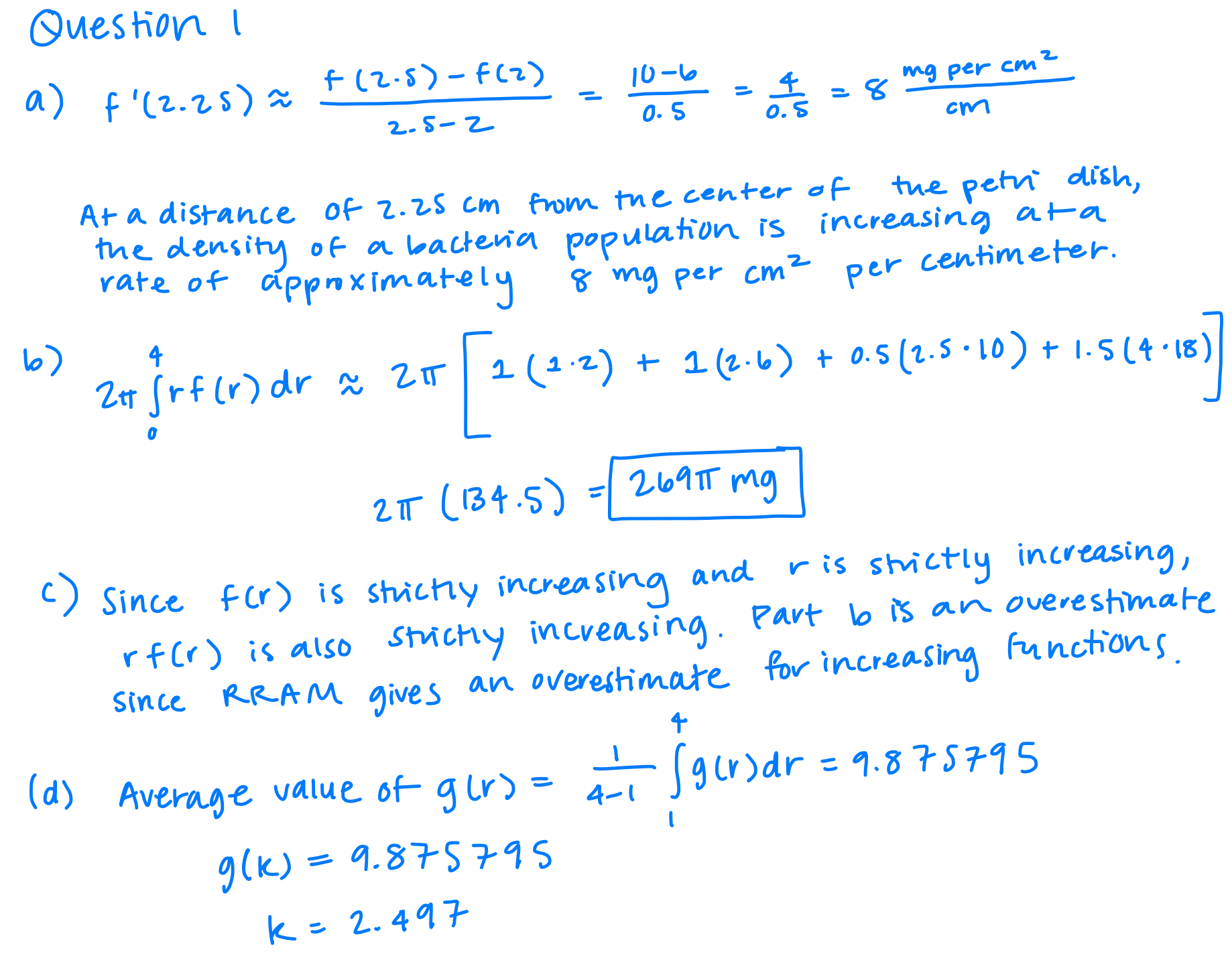 Ap Calculus AB Multiple Choice Questions With Riemann Sums Vsagourmet