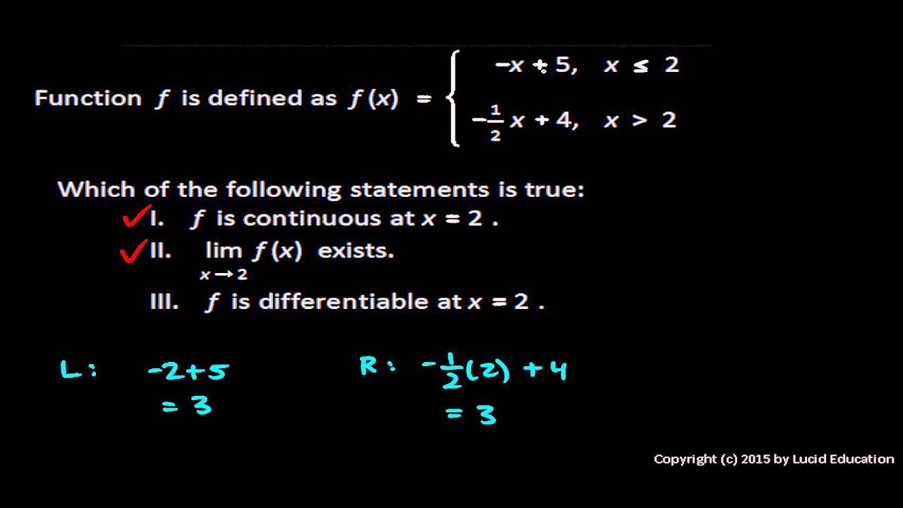 Ap Calculus AB Multiple Choice Questions With Summation Asoaccess