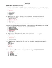 AP Lang Practice Test 1 Course Hero