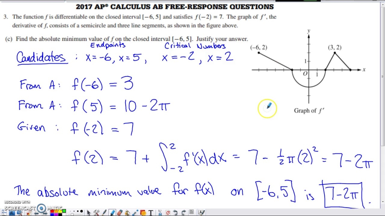 free ap calculus practice test