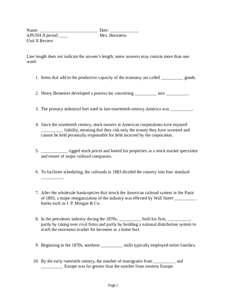 APUSH Period 1 2 Multiple Choice Practice LIVE YouTube Doc Template 