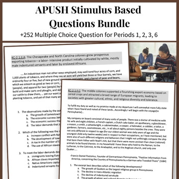 apush multiple choice questions