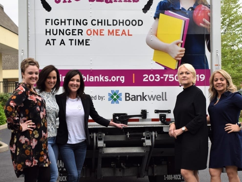 Bankwell Donates To Filling In The Blanks Norwalk CT Patch