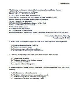 Best Apush Period 6 Multiple Choice Questions