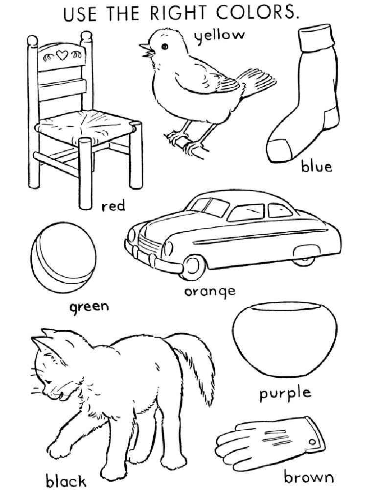 printable learning coloring pages