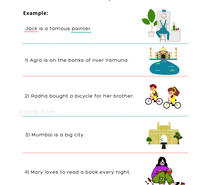 Common Noun Vs Proper Noun Worksheet