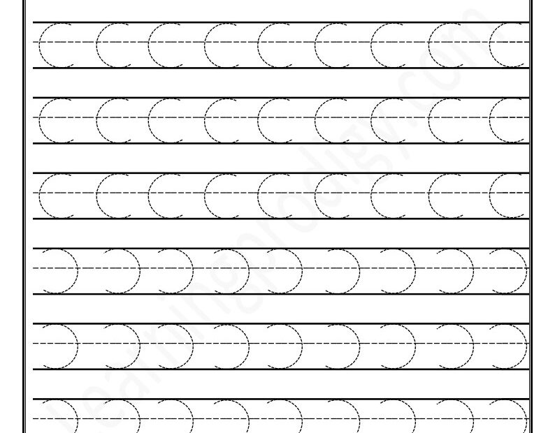 Comprehensive Tracing Worksheets For Nursery Developing Fine Motor