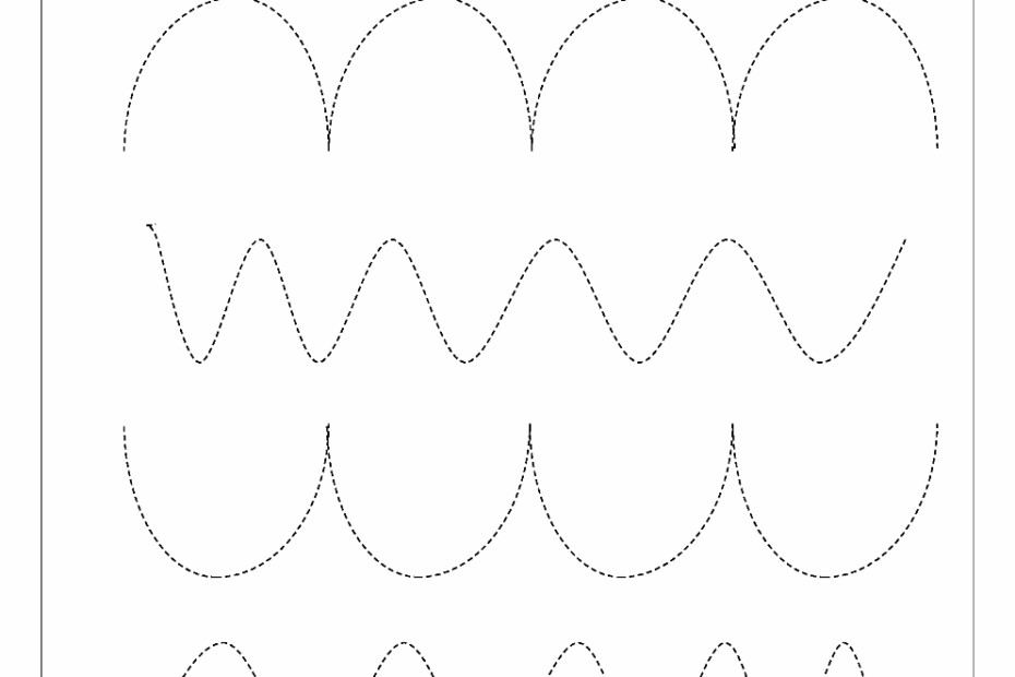 Curved Line Tracing 3 Worksheets Free Printable Worksheets Free