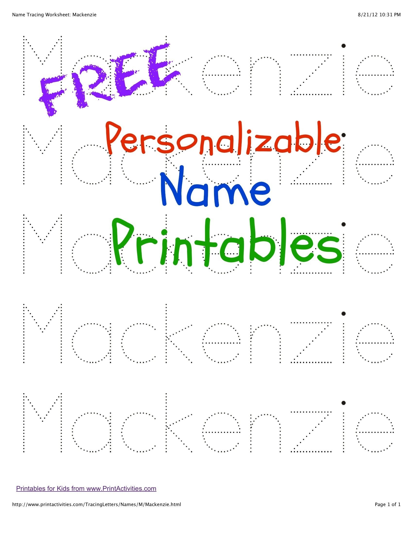 Customizable Printable Letter Pages Teaching Mackenzie And Juliana 
