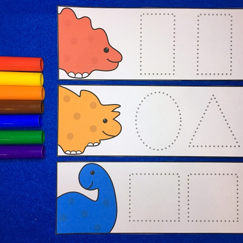 Dinosaur Shape Tracers