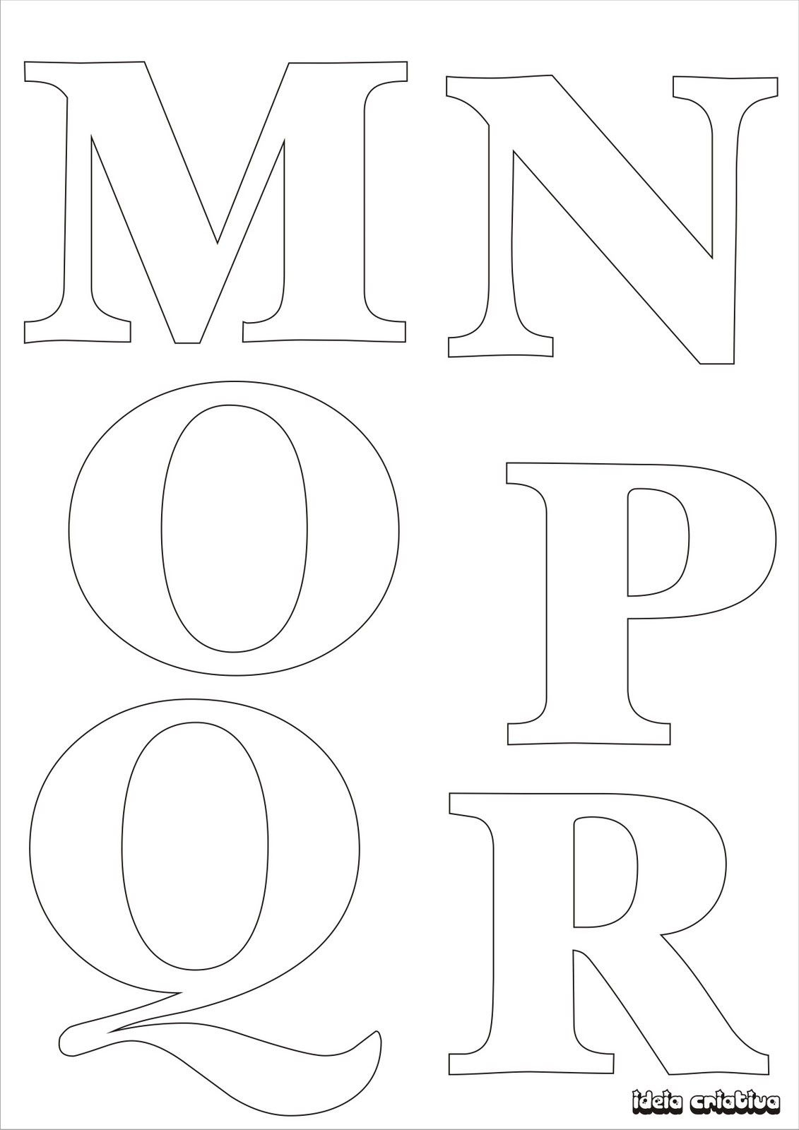 printable letters to cut out