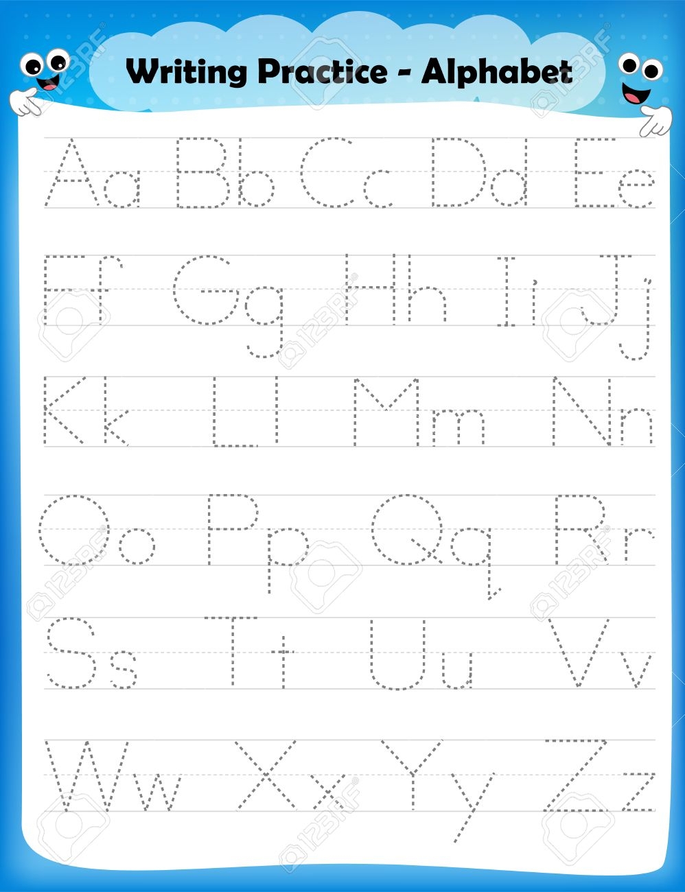 downloadable tracing letters