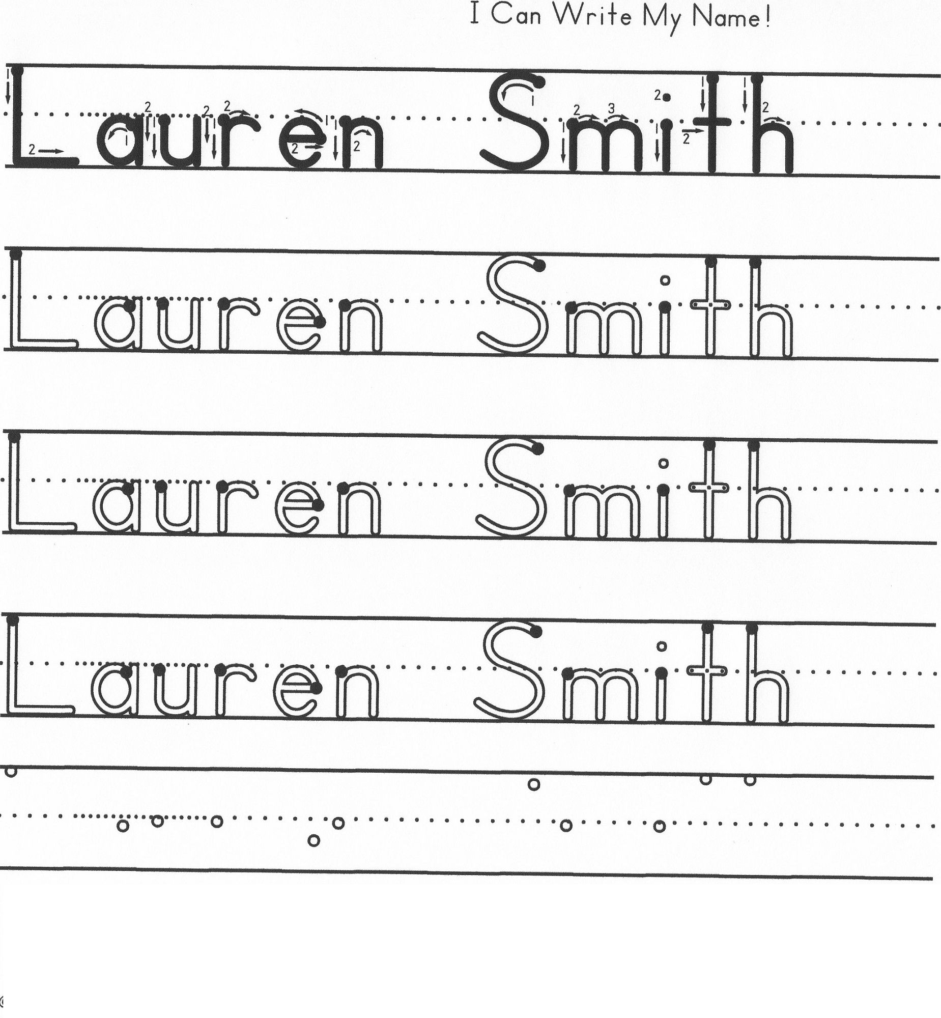 editable name tracing sheets free