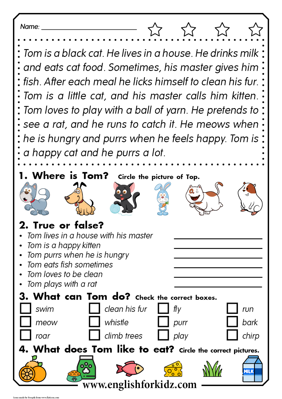 free online reading comprehension practice