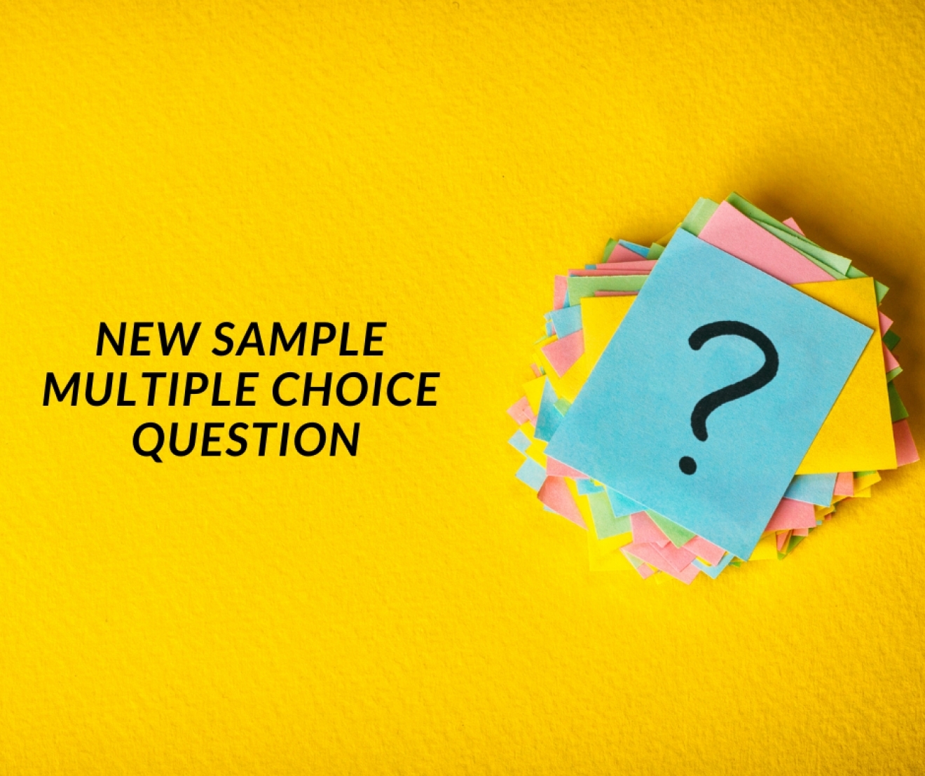 Eusem New Sample Multiple Choice Questions