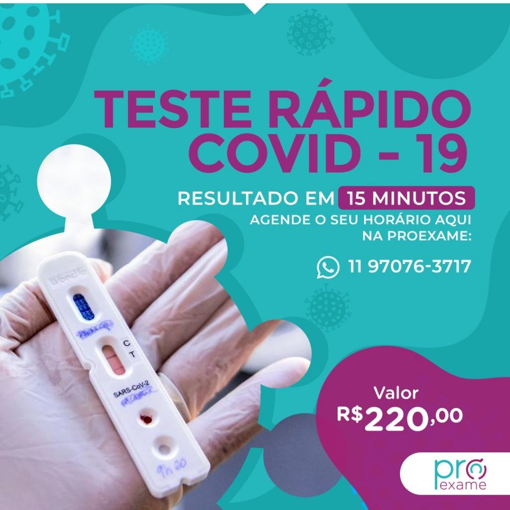 Fa a Seu Teste R pido Para Covid 19 Em S o Paulo Na Pro Exame Pro Exame