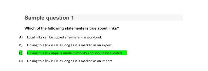FAST Certification Sample Multiple Choice Questions The FAST