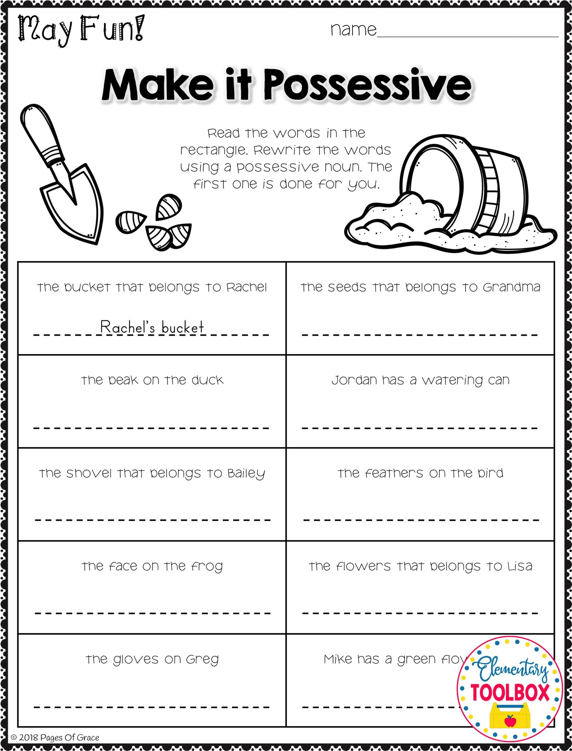 Free 3rd Grade Daily Language Worksheets Worksheets Library