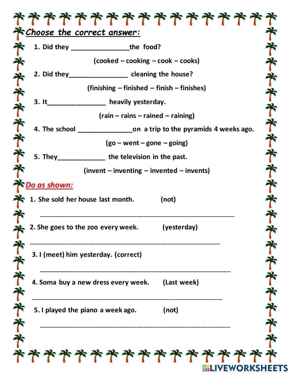 Free 4th Grade Grammar Sheets Download Free 4th Grade Grammar Sheets 