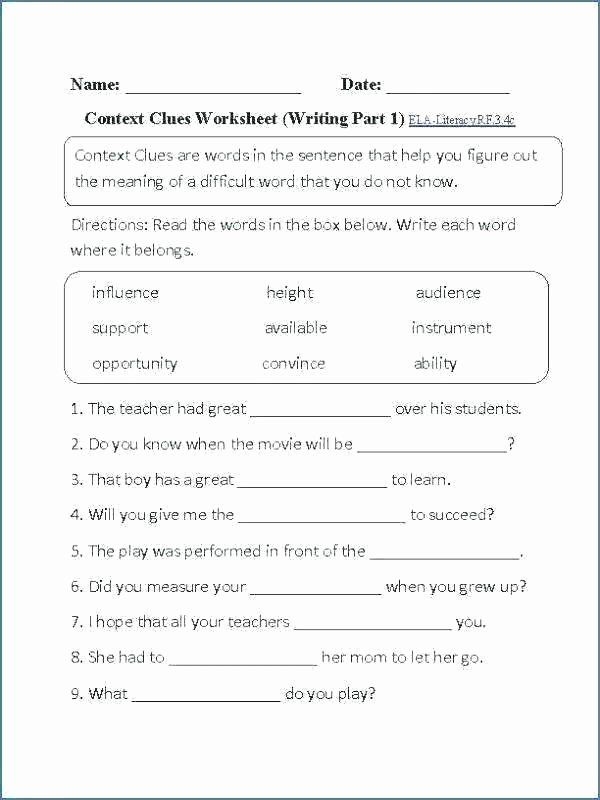 Free 8th Grade Grammar Worksheets Language Worksheets