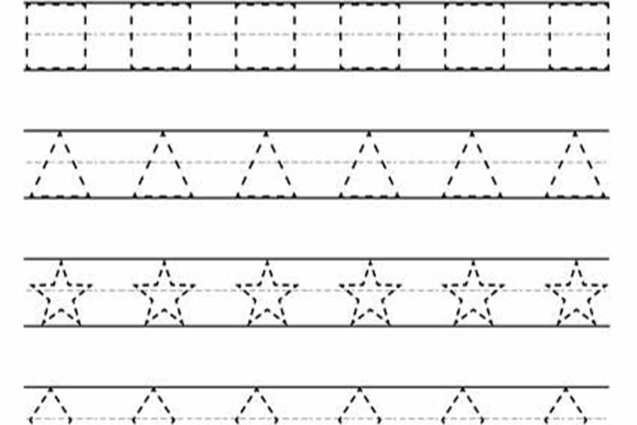 Free And Easy To Print Tracing Lines Worksheets Tulamama