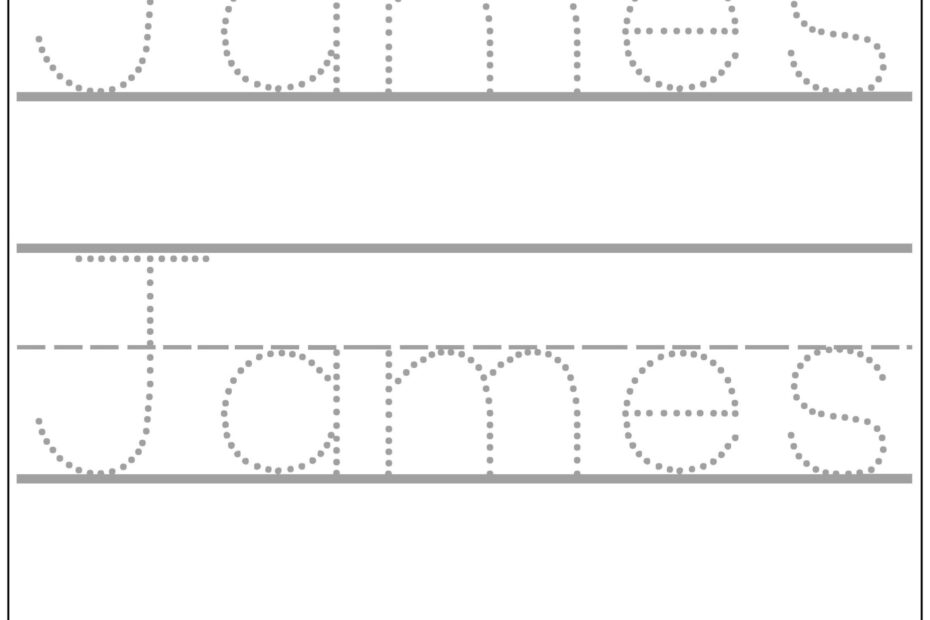 Free Name Tracing Generator With Lines Name Tracing Generator