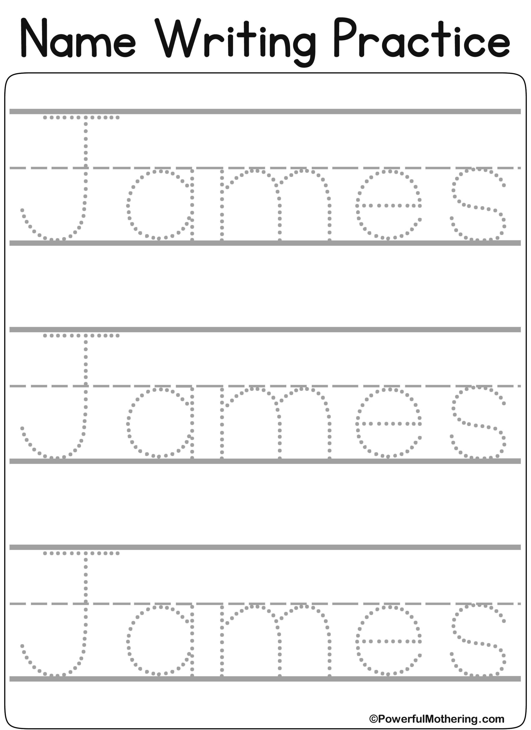 Free Name Tracing Generator With Lines Name Tracing Generator