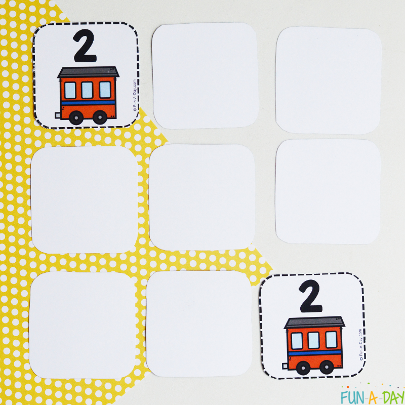 free printable number train patterns