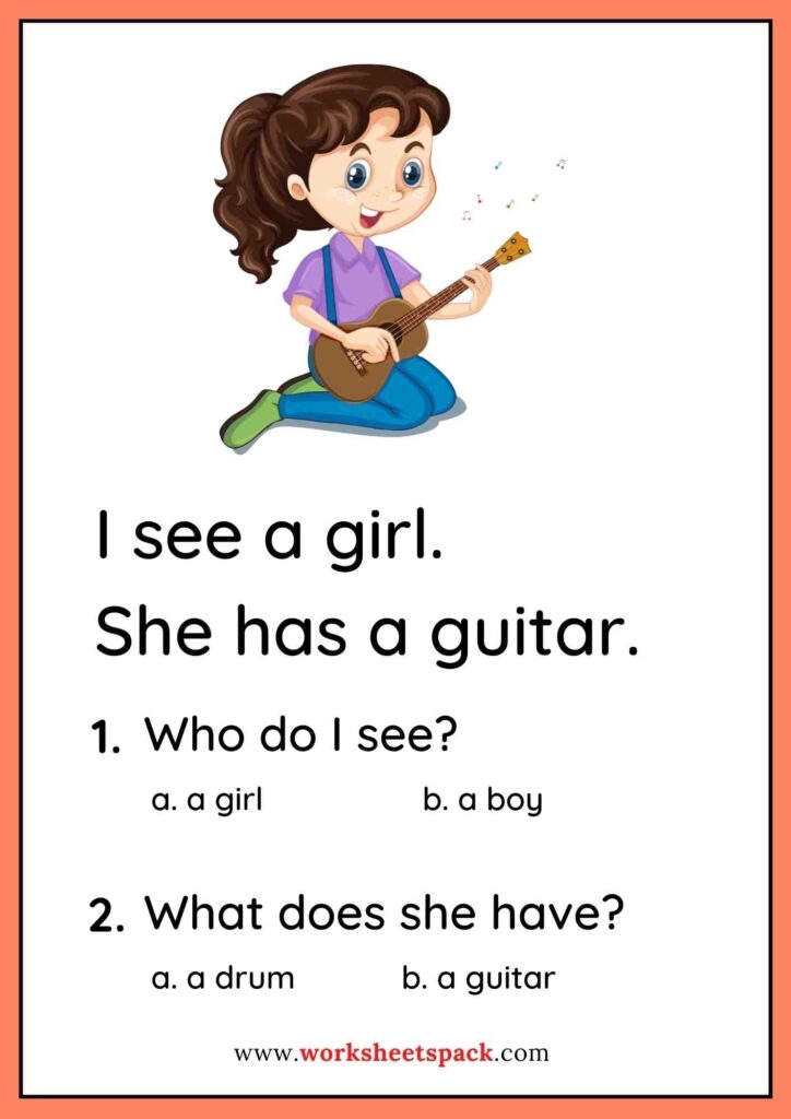 Free Preschool Reading Worksheets Worksheetspack