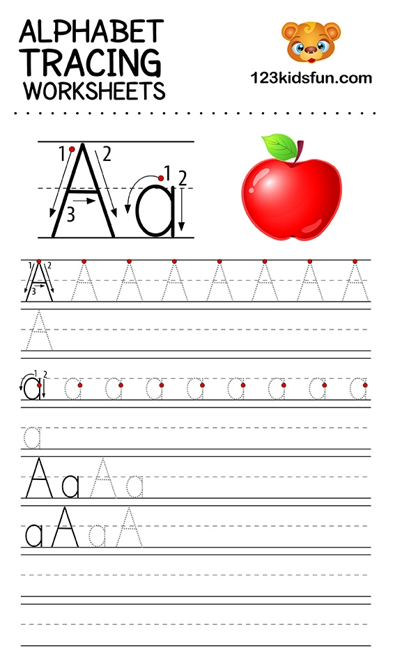 Free Printable Abc Tracing Worksheets