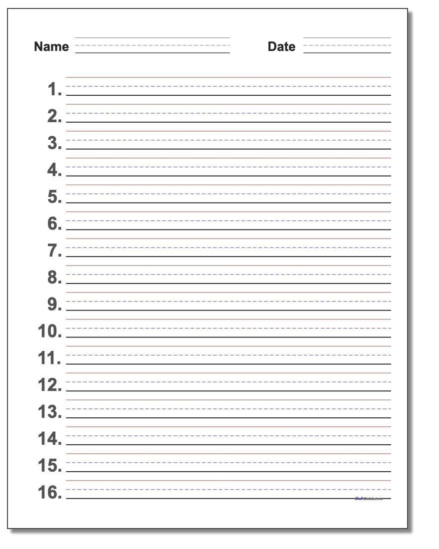 Free Printable Blank Spelling Worksheets Printable Worksheets