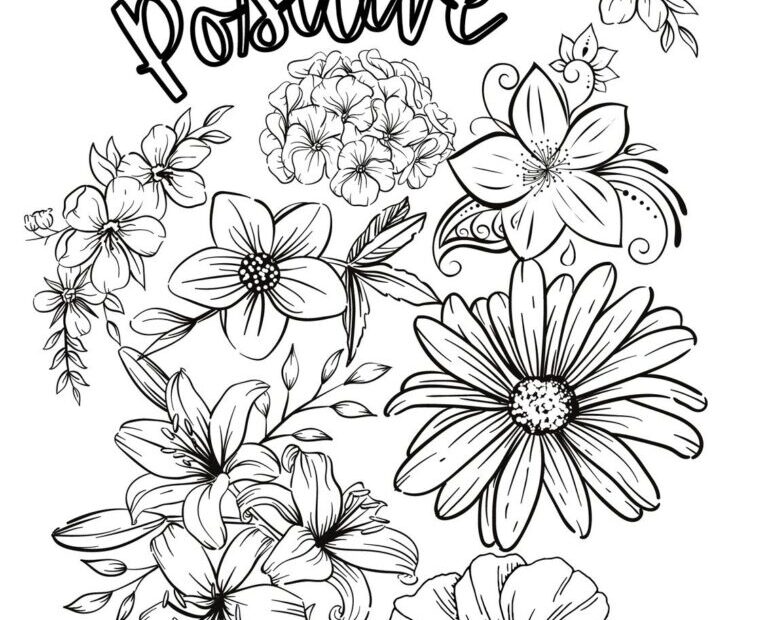 Free Printable Coloring Page Templates To Customize Canva Fillable