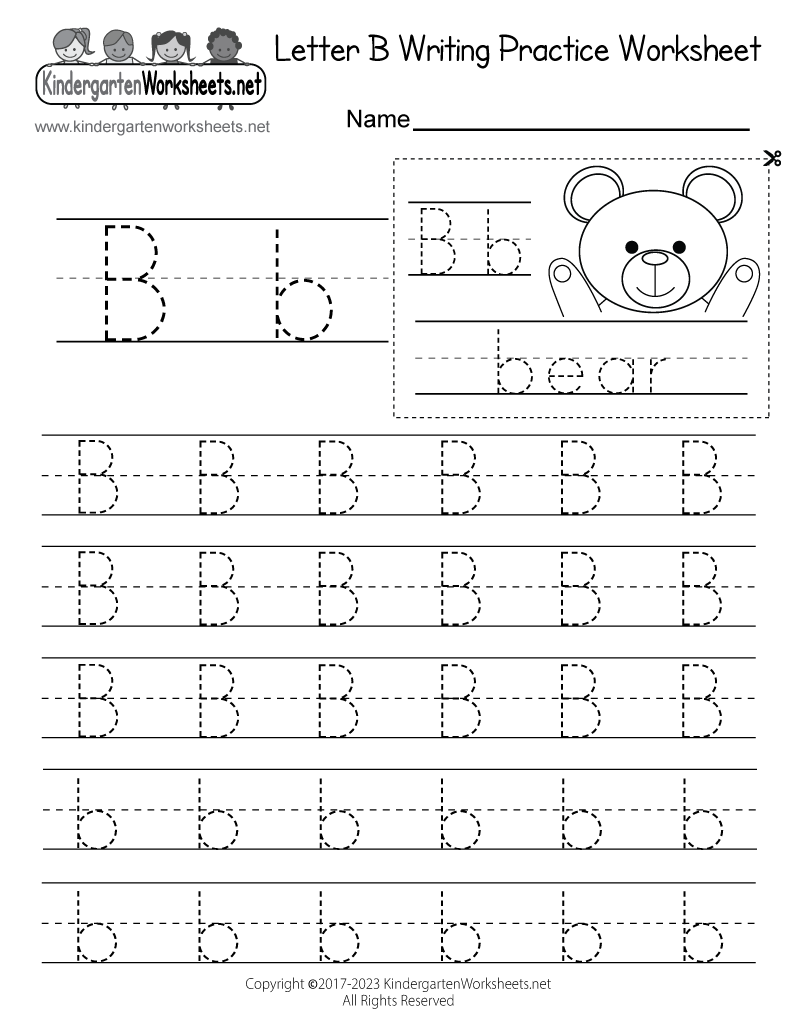 practice writing letter i