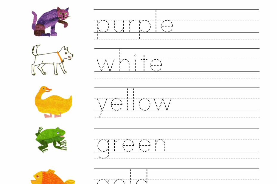 Free Printable Name Tracing Sheets For Kids