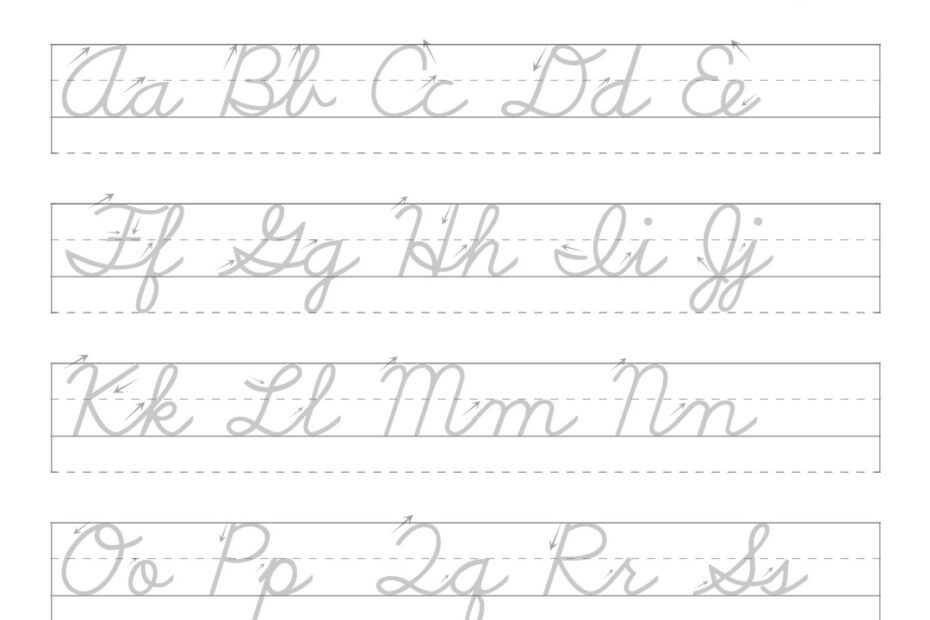 Free Printable Practice Writing Sheets