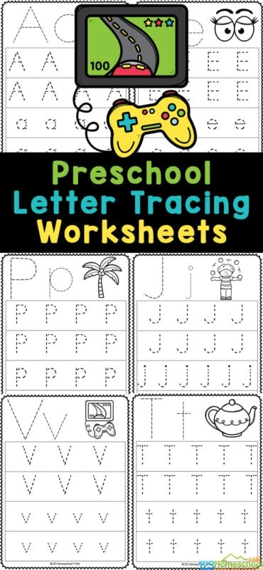 Free Printable Preschool Worksheets Tracing Letters